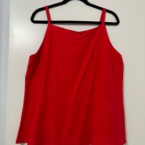 Ann Taylor Factory Red Halter Top
